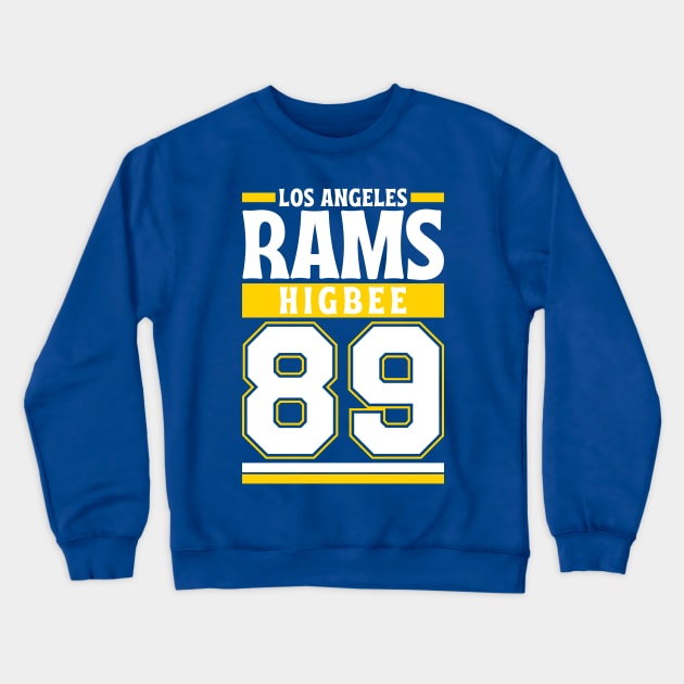 Los Angeles Rams Higbee 89 American Football Edition 3 Crewneck Sweatshirt by Astronaut.co